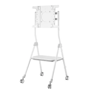 COMMBOX Karter Twist Media Cart, White