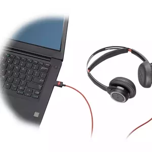 PLANTRONICS BLACKWIRE 7225 UC STEREO W/ANC, BLACK USB-A