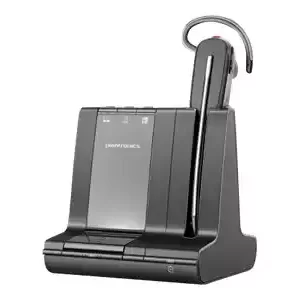 PLANTRONICS SAVI OFFICE S8240 CONVERTIBLE WIRELESS MS MONO DECT HEADSET, USB-A