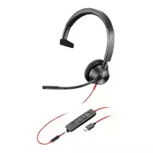 PLANTRONICS BLACKWIRE 3315 MS , MONO CORDED HEADSET USB-C