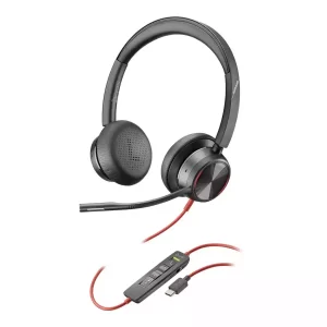 PLANTRONICS BLACKWIRE 8225 UC , STEREO , CORDED HEADSET , ANC , USB-C