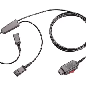 PLANTRONICS Y-ADAPTER TRAINING CABLE, WITH MUTE AND QUICK DISCONNECT CLAMP