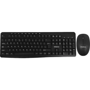 Initiative Black Wireless Keyboard Mouse Combo