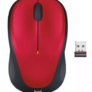 Logitech M235 Wireless Mouse - Red