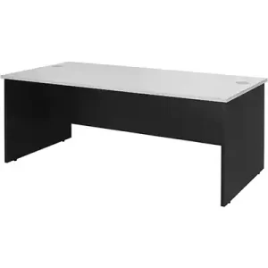 OXLEY DESK 1500 X 750 X 730MM WHITE/IRONSTONE