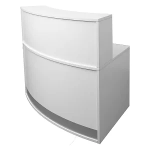 RapidLine Modular Reception Counter 1339 X 872 X 1160mm White