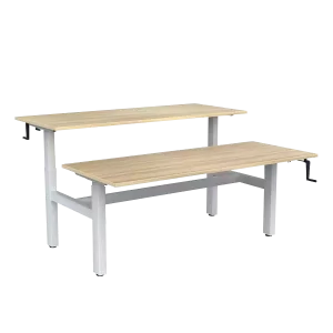 Agile Winder Adjust Double Sided Desk