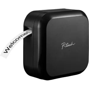 BROTHER PT-P710BT P-TOUCH CUBE BLUETOOTH LABEL PRINTER BLACK