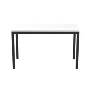 RAPIDLINE STEEL FRAME TABLE 1200 X 600MM NATURAL WHITE