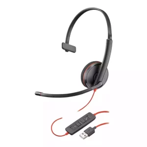 Poly Blackwire 3210 Series Corded USB Headset