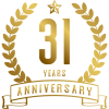 31st Year Anniversary Logo