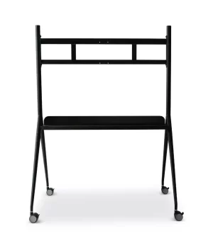 COMMBOX ELEGANCE FIXED MOBILE STAND W PEN SHELF, FOR TOUCHSCREENS AND DISPLAYS 55″ TO 86″
